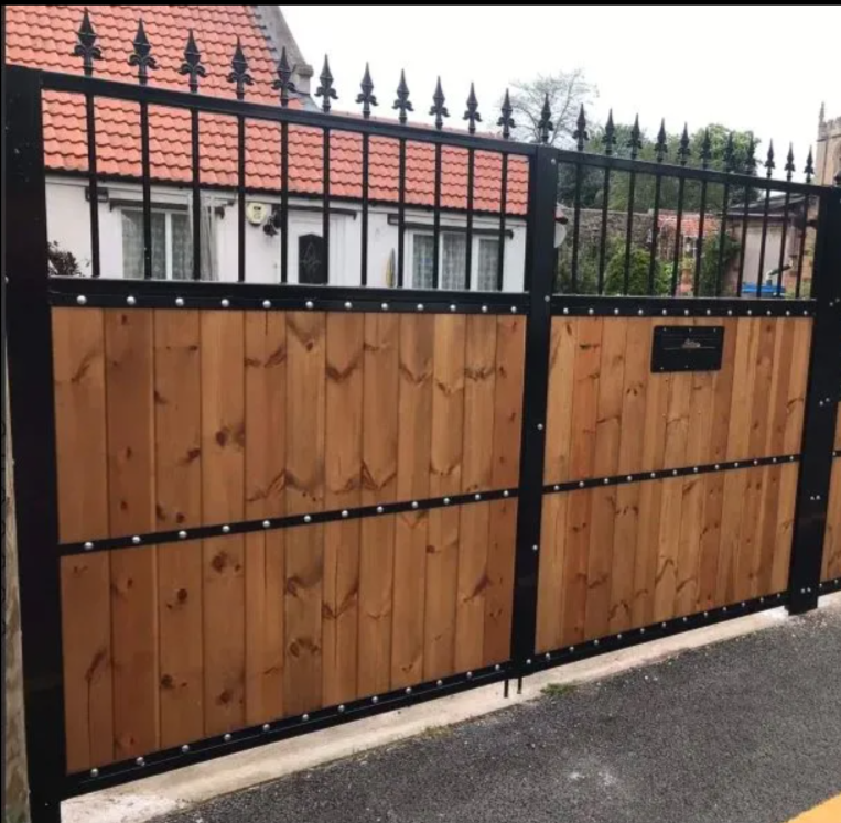 Steel & Wood Gates