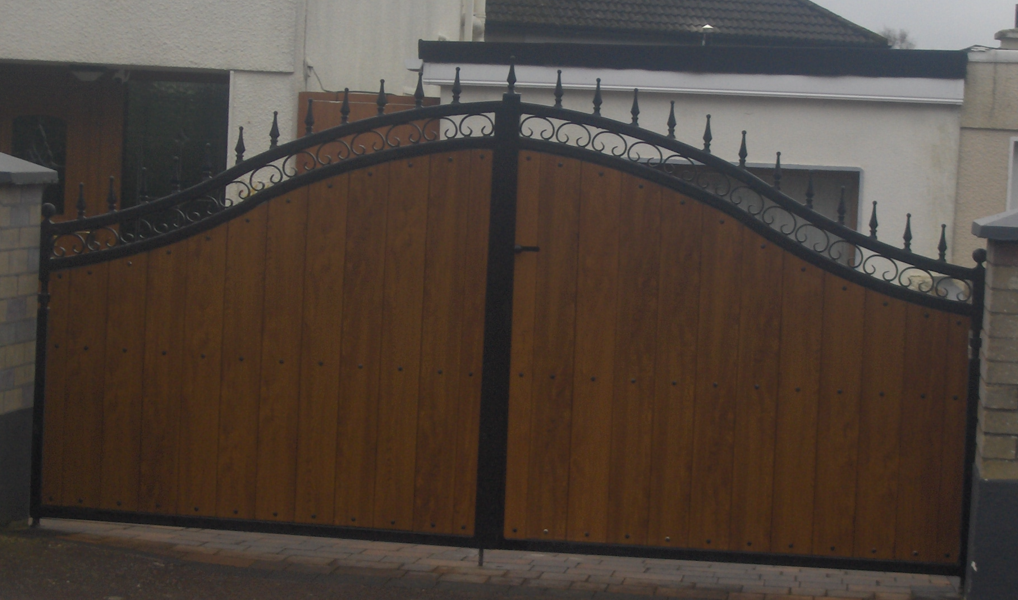 Steel & Wood Gates