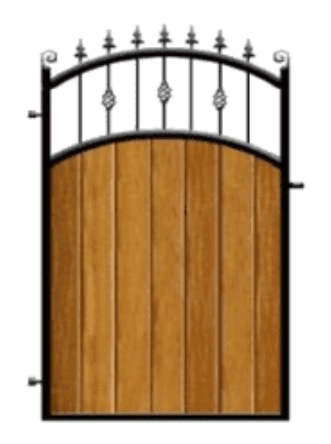 Steel & Wood Gates